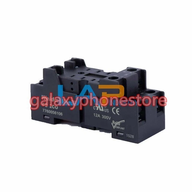 5PCS New For Weidmuller FS 2CO DRM270 Relay 2 sets of 8-pin base 7760056106