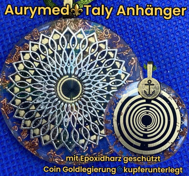 Anhänger Talisman Tesla Glücksbringer Smog Oszillator Schutz Wicca 5g Lotus Emf