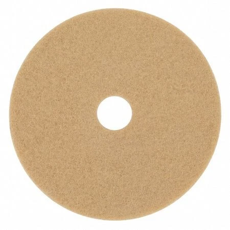 3M 3400 Burnishing Pad,27 In,Tan,Pk5