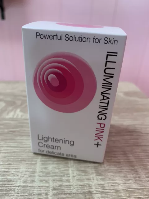 Cream illuminating White pink lightening Formula for delicate area skin 15ml