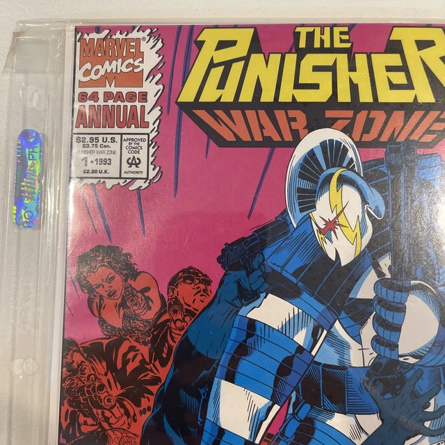 The Punisher: War Zone Annual #1, Vol. 1 (1992-1995) Marvel Comics, High Grade 2