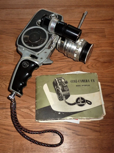 Camera Double 8 Mm Bolex Paillard C8