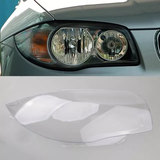 Right Side Headlight Lens Cover fit for BMW 1 Series E81 E82 E87 E88 2003-2011