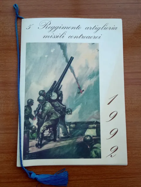 Calendario 5° Reggimento Artiglieria Missili Controaerei 1992