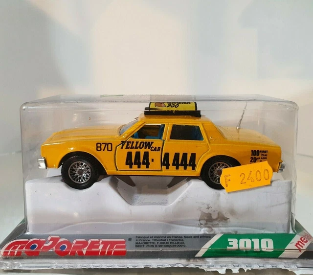 Voiture Majorette - Chevrolet Impala - Taxi 3112 - Yellow/Jaune