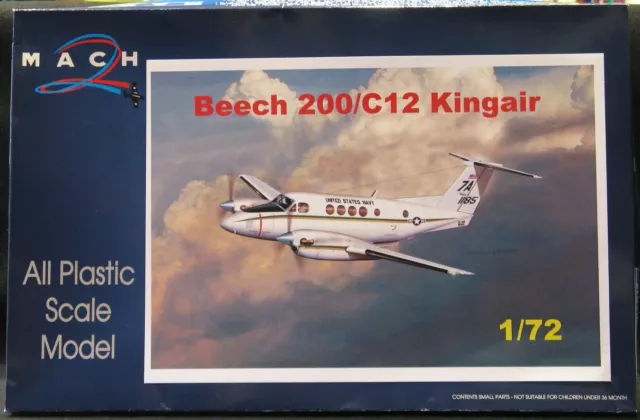 Mach 2 Models 1/72 BEECH 200 C12 KINGAIR U.S. Navy Mach 2 Models 1/72 BEECH 200 C12 KINGAIR U.S. Navy