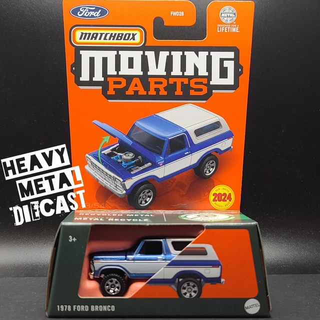 MATCHBOX '78 FORD Bronco (2024 Moving Parts, Mix 3) 9.95 PicClick