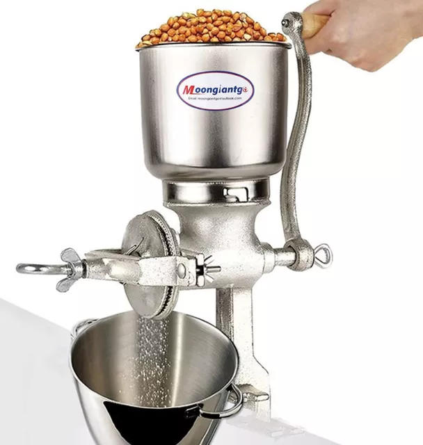 Nut Chopper Hand Cranking Bean Spice Grinder Seeds Kitchen with