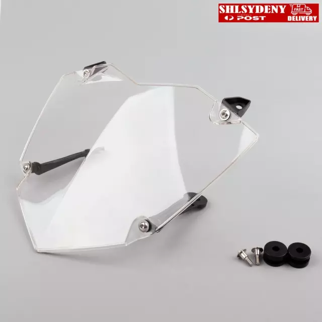 Front Headlight Guard Cover Lens Protector Fits BMW R1200GS ADV WC 13-17 Clear N