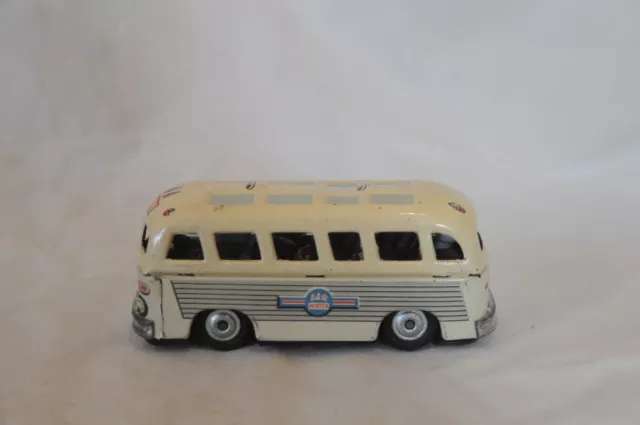 Air Porter Bus Friction Toy, TIn-Litho Japan, Vintage 1950’s Rare 3