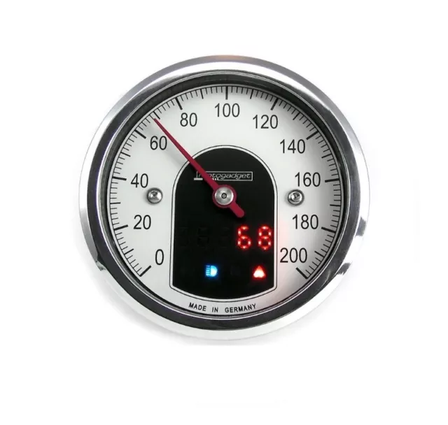 Motogadget MOTOSCOPE TINY 2 Tachometer 200 km/h + Kontrollleuchten Multifunktion