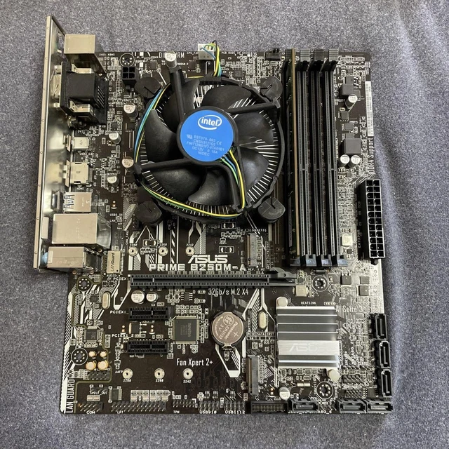 ASUS - 　CPU Intel core i5 7500 マザボ ASUS B250M-A ASUS PRIME B250M-A intel core i5-7500セット Asus Prime B250M