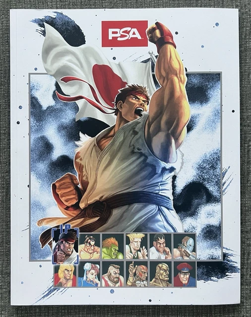 PSA JUNE 2025 Magazine Street Fighter 2 RYU Issue with Promo