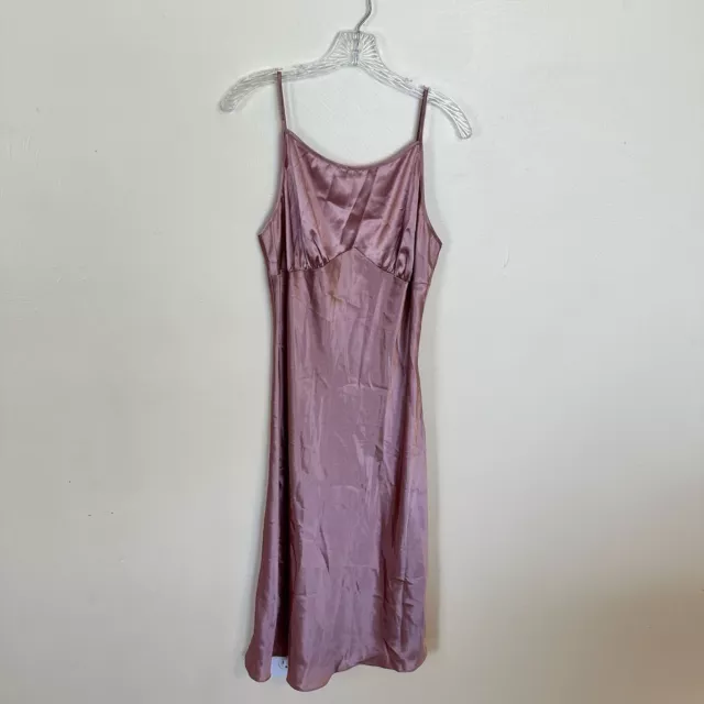 Vintage Vanity Fair Mauve Pink Womens Nightgown Nightie Sleepware Size Medium