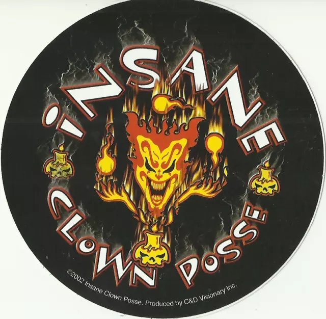 ICP sticker 6 - 2002 cat no. S-1771 VINYL STICKER official merchandise OOP