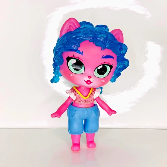 Kitten Catfe Doll Series 5: Soda Pop Purrista Girl By Jakks Pacific 4''