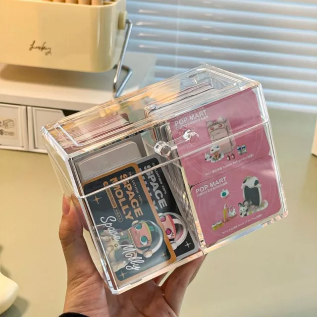 Large Capacity Lomo Cards Storage Box Idol Cards Protector  Scrapbook