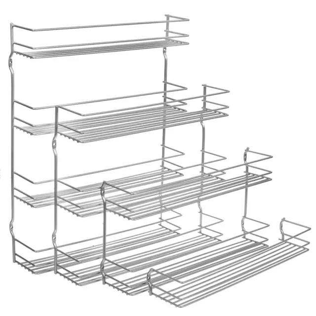 Gewürzregal Metall Wandregal Gewürzständer Gewürzboard Küchenregal Gewürzablage
