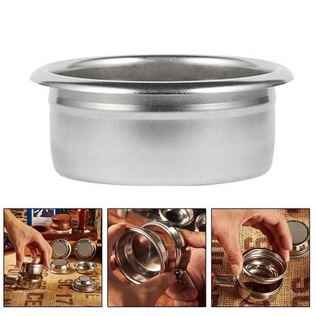 Filtro Caffè In Acciaio Inox 304 A Doppio Strato Per Pour Over - 1-2 Tazze, Ecologico - 3
