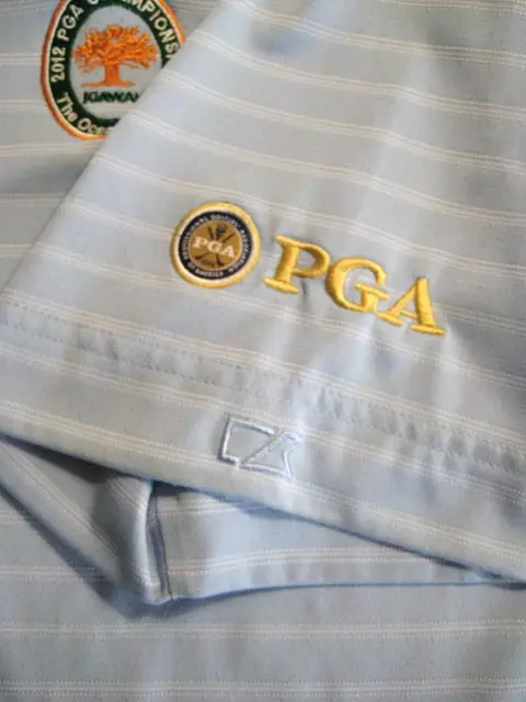 2012 PGA Championship Kiawah The Ocean Course Official PGA Embroidered Polo- XL