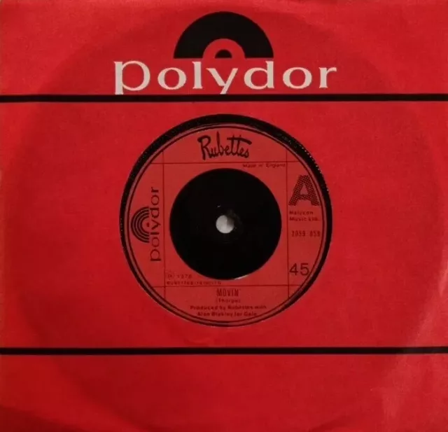 Röteln-Movin'/San Andreas Vinyl 7" Single.1978 Polydor 2059 059.