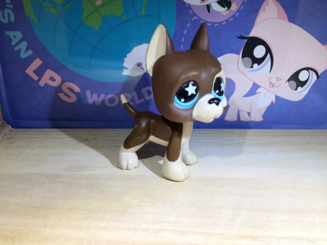 HASBRO LPS PETSHOP Littlest Pet shop CHIEN DOGUE ARGENTIN DOG # 588 EUR