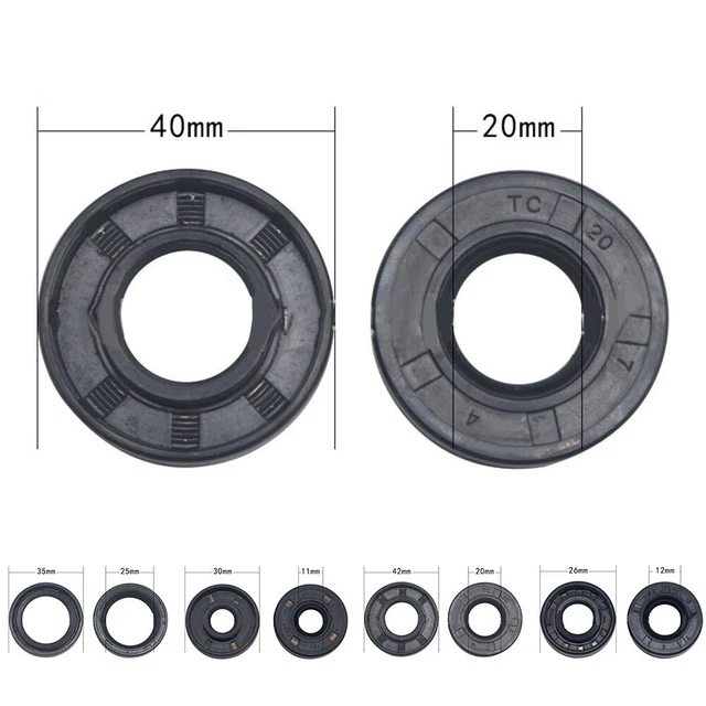 Guarnizioni Olio Albero Rotanti Radiali In Nitrile Pyramid Parts, Diametro Interno Metrico 33 Mm, Made In Japan