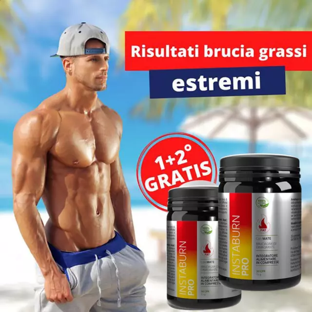 InstaBurn Pro Brucia Grassi Forte Addominali Integratore Alimentare Perdita Peso