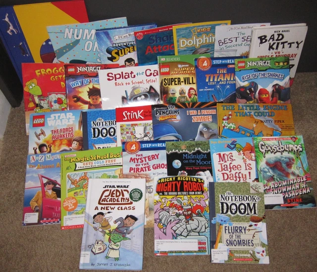 30 AR Accelerated Reader Titles - Reading Levels 2.3 - 3.9  Labeled & Ready!