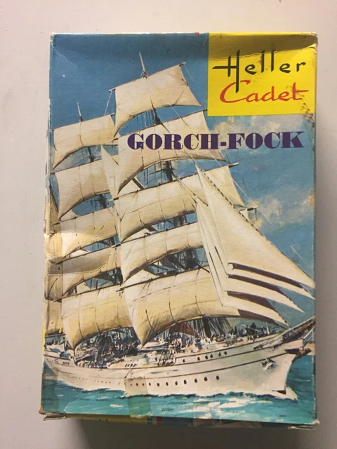 Heller Cadet  1/600 Gorch Fock Boite Jaune 059