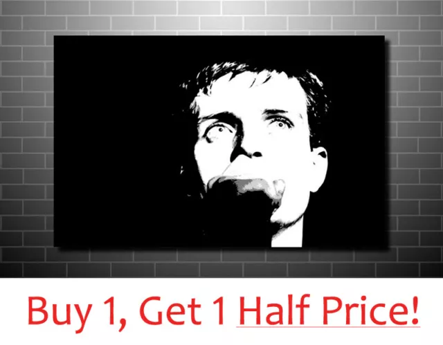 IAN CURTIS JOY DIVISION CANVAS WALL ART Ready To Hang BOX PRINT PICTURE POSTER