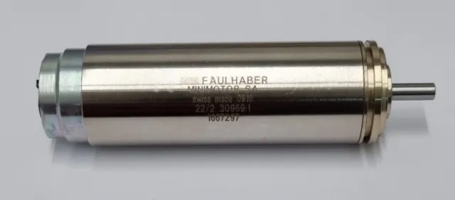 Getriebemotor Faulhaber (Motor 2230012S + Stirnradgetriebe 22/2 30969:1) 2