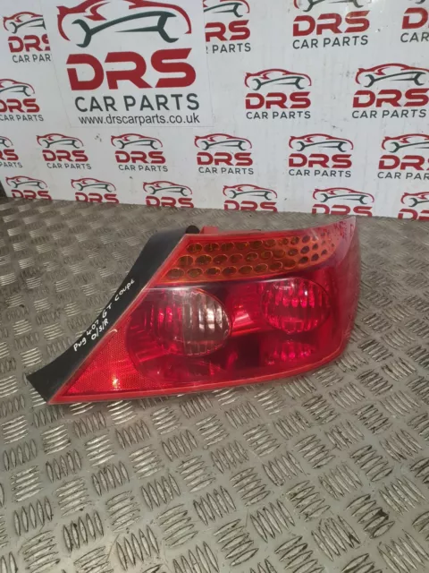 Peugeot 407 Coupe Rear Light Unit Cluster Gt Osr 2004 - 2010