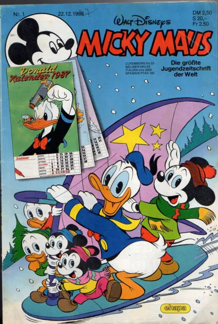 Micky Maus   Sie Wählen  1 Heft  aus 1986  ab 5 auktionen portofrei