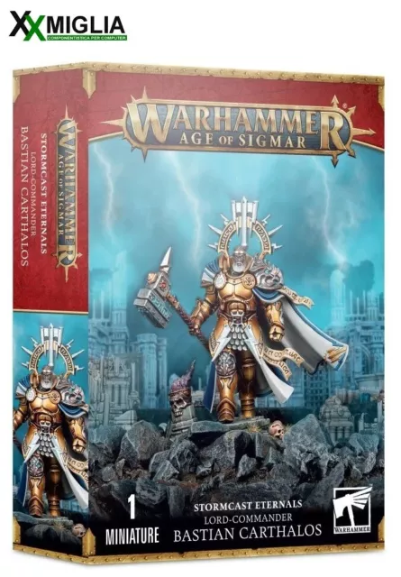 Warhammer Age of Sigmar - Stormcast Eternals - Lord-Comandante Bastian 96-52