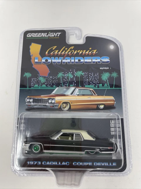 Mô Hình 1/64 Greenlight 1973 Cadillac Coupe Deville | District M Mô Hình 1/64 Greenlight 1973 Cadillac Coupe Deville | District M