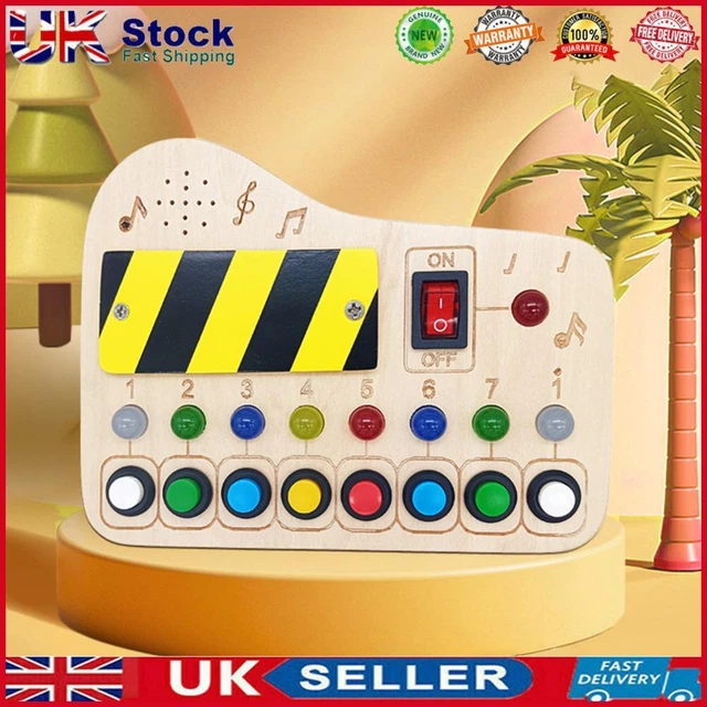 Kids Screwdriver Tool Set Wooden Light Switch Toy For Kids 3 Years Old and Up