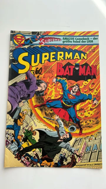 EHAPA COMIC / SUPERMAN BATMAN Heft 15 von 1978