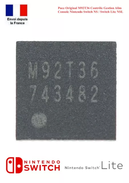 Puce Original M92T36 Module Contrôleur Gestion Alim USB-C Nintendo Switch / Lite