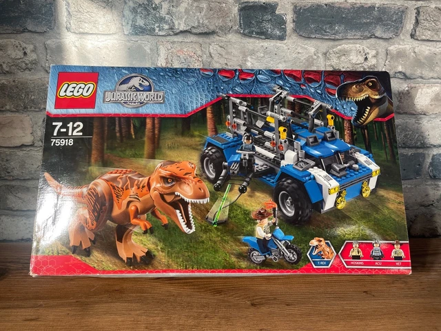lego-jurassic-world-t-rex-tracker-75918-100-complete-40-00