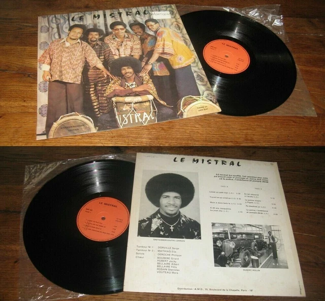 LE MISTRAL - Laissé Yo Palé Mal LP ORG French Press Afro Spirit West Indies