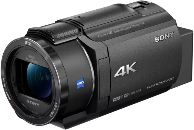 SONY FDR-AX43A Camcorder optischer Zoom 20 fach 4,4 - 88 mm Ultra HD B-WARE