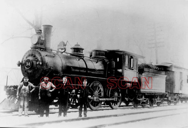2D331 2NDGEN RP 1903/1960s LEHIGH VALLEY RAILROAD 440 LOCO #34 ' JOHN H RAHN '