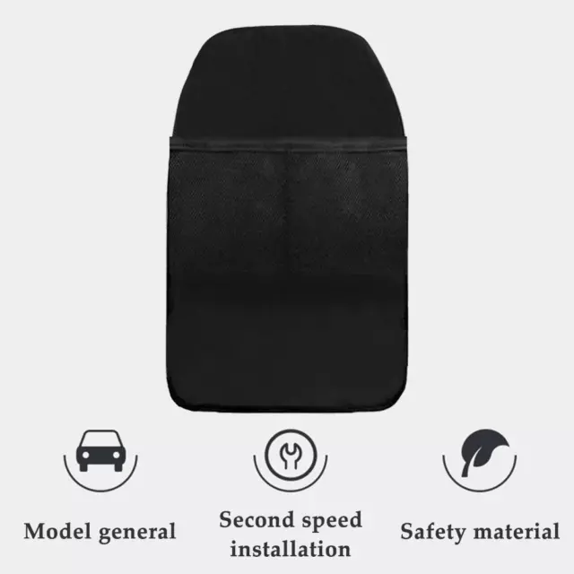 Waterproof Car Rear Seat Back Cover Protector Anti Kicking Mat Pad Storage Bag D