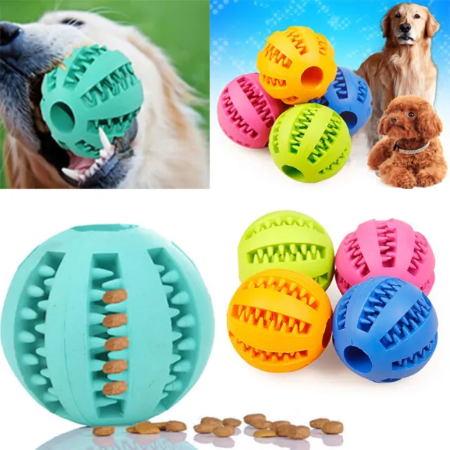 Welpen Spielzeug Hund Futter Leckerli Interaktiv Puzzle Ball für Zahn Zahnen P ⭐