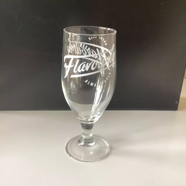 Beer Glass: Flavourly,Special Edition "Great Beer - Flavourly - Always Open"