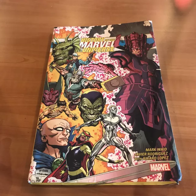 History of the Marvel Universe Treasury Edition by Mark Waid (2020) Paperback