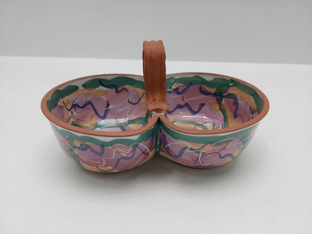 Clay Multi-Color Serving Pottery