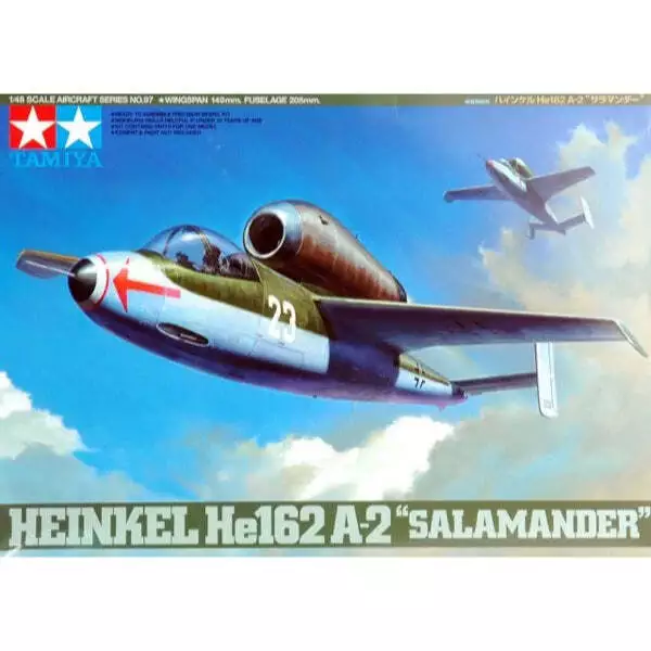 Tamiya 61097 1/48 German Heinkel HE162