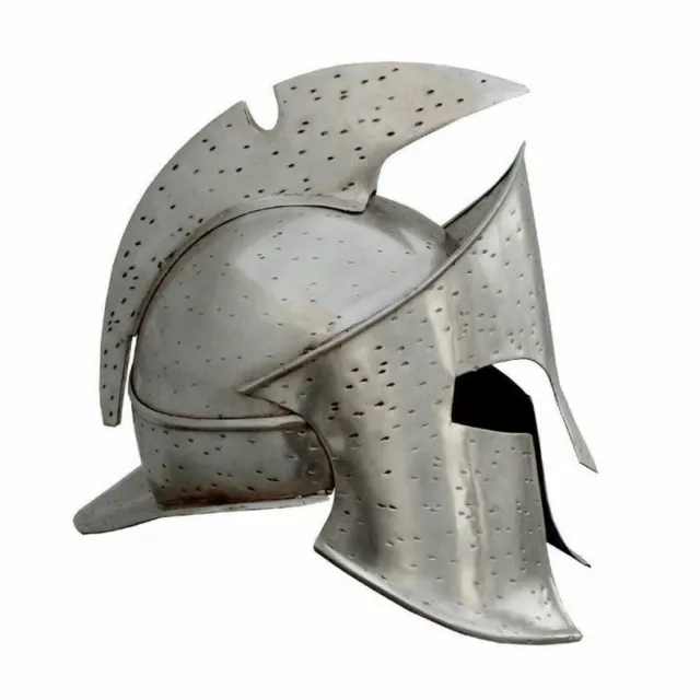 Helmet Roman Greek Medieval Armor Spartan Knight Gladiator Costume Corinthian